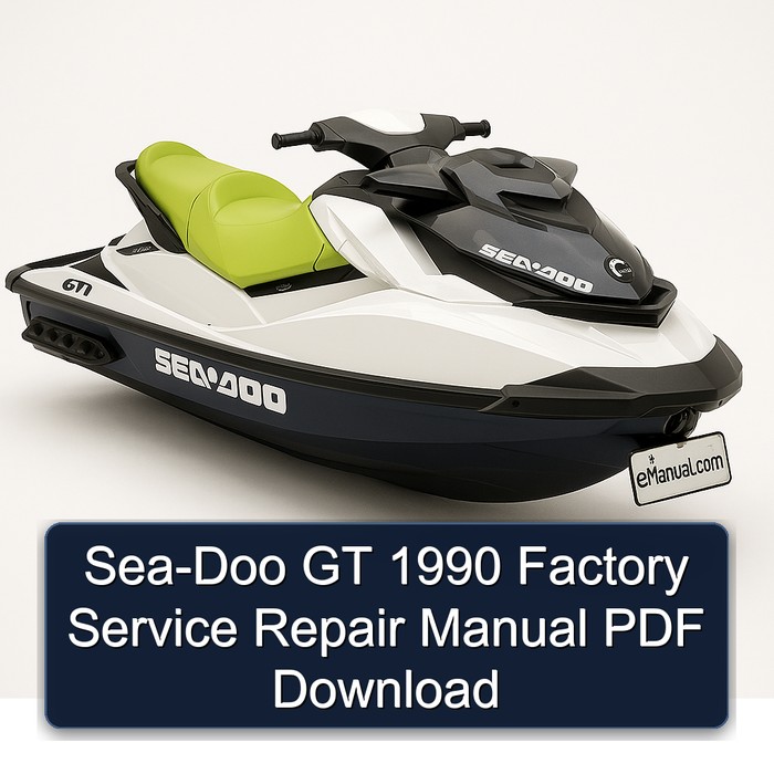 Sea-Doo GT 1990 Factory Service Repair Manual PDF Download