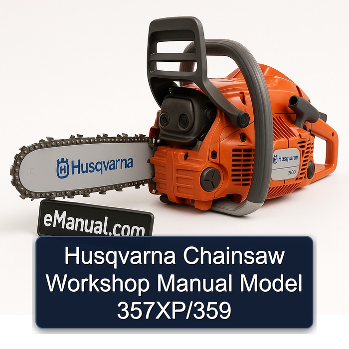 Husqvarna Chainsaw Workshop Manual Model 357XP/359