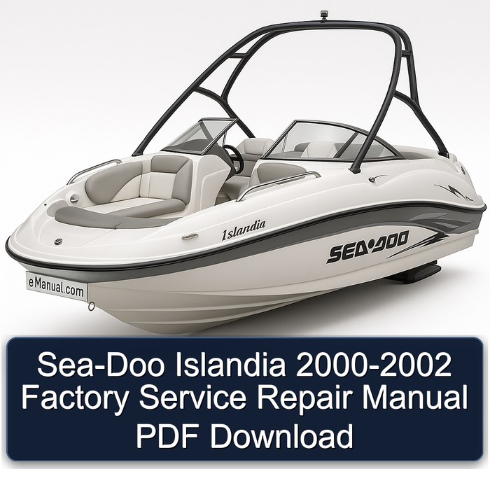 Sea-Doo Islandia 2000-2002 Factory Service Repair Manual PDF Download