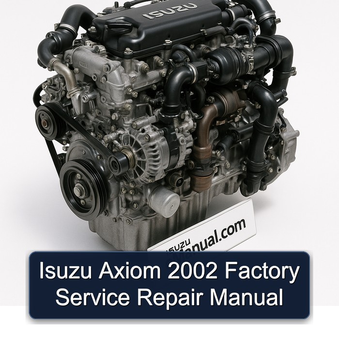 Manual de Reparación y Servicio de Fábrica Isuzu Axiom 2002