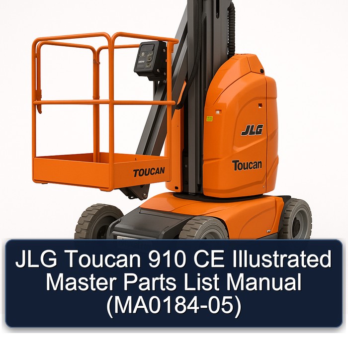Jlg Toucan 910 Ce (MA0184-05) Parts Catalog PDF Download