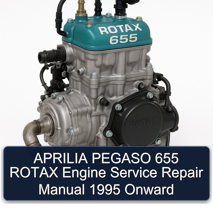 APRILIA PEGASO 655 ROTAX Engine Service Repair Manual 1995 Onward