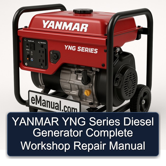 YANMAR YNG Series Diesel Generator Complete Workshop Repair Manual