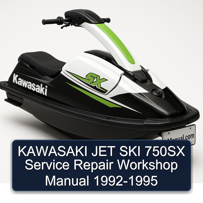 KAWASAKI JET SKI 750SX Service Repair Workshop Manual 1992-1995