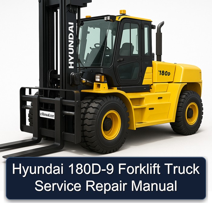 Hyundai 180D-9 Forklift Truck Service Repair Manual
