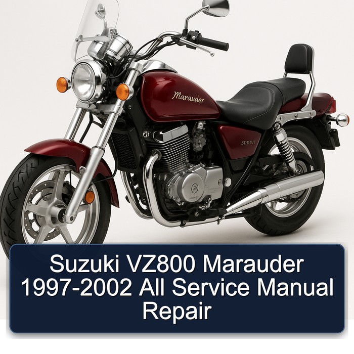 Suzuki VZ800 Marauder 1997-2002 All Service Manual Repair