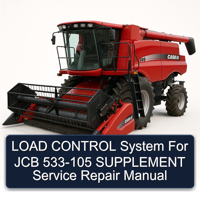 Manual de Reparación y Servicio para el Sistema LOAD CONTROL de la JCB 533-105