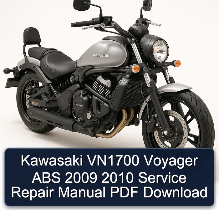 Kawasaki VN1700 Voyager ABS 2009 2010 Service Repair Manual PDF Download
