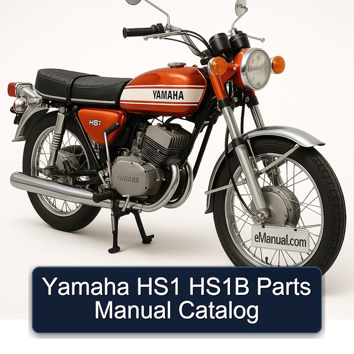 Yamaha HS1 HS1B Parts Manual Catalog