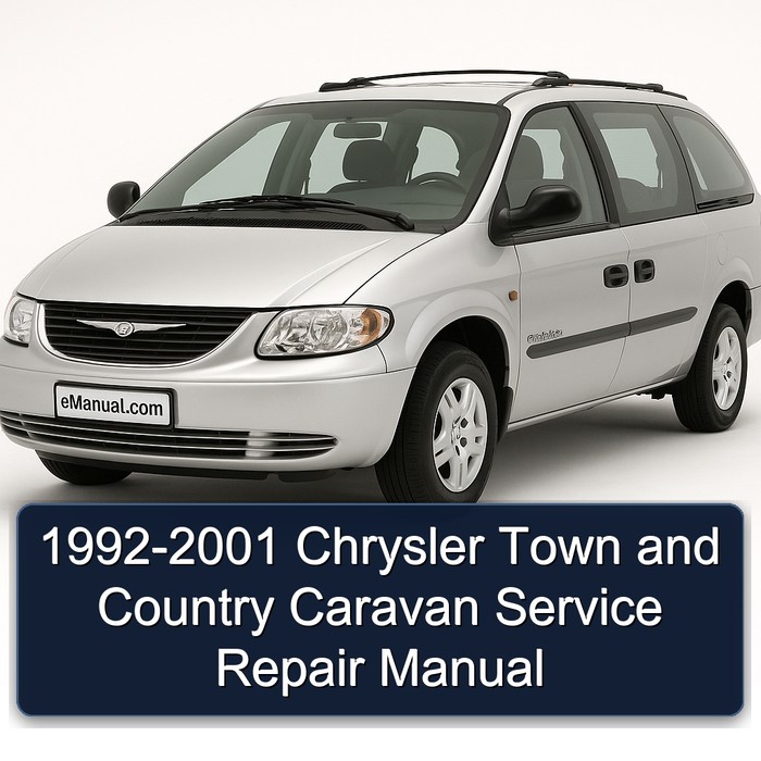 1992-2001 Chrysler Town and Country Caravan Service Repair Manual