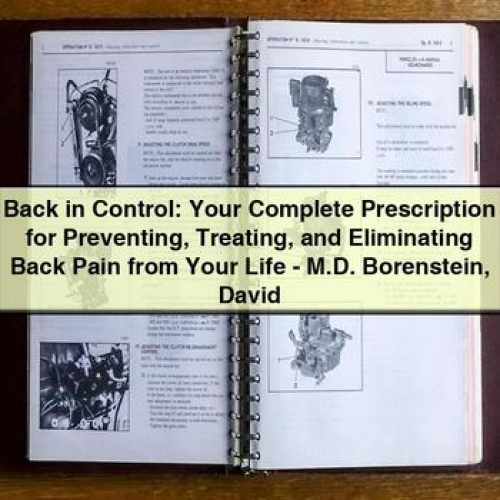 Back in Control: Your Complete Prescription for Preventing, Treating, and Eliminating Back Pain by David Borenstein M.d PDF Download