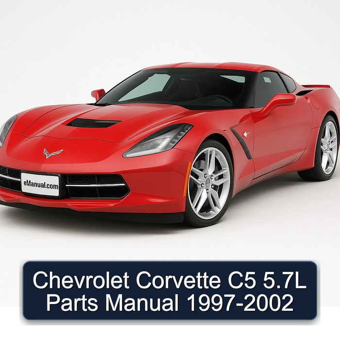 Chevrolet Corvette C5 5.7L Parts Manual 1997-2002