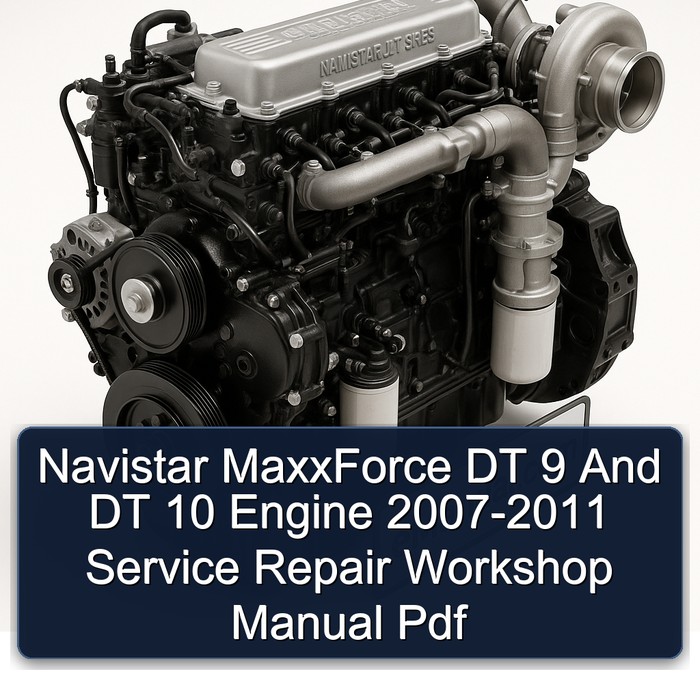 Manual de Reparación Navistar MaxxForce DT 9 y DT 10 (2007-2011)