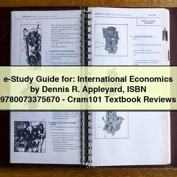 E-Study Guide For: International Economics by Dennis R. Appleyard Isbn 9780073375670-Cram101 Textbook Reviews PDF Download