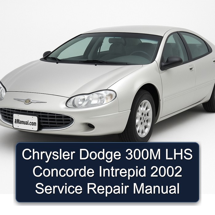 Chrysler Dodge 300M LHS Concorde Intrepid 2002 Service Repair Manual 