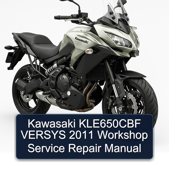Kawasaki KLE650CBF VERSYS 2011 Workshop Manual de servicio y reparación