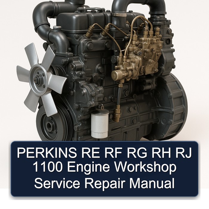 Perkins Re RF Rg Rh Rj 1100 Engine Workshop Service Repair Manual PDF Download