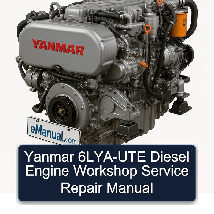 Yanmar 6LYA-UTE Diesel Engine Workshop Service Repair Manual 