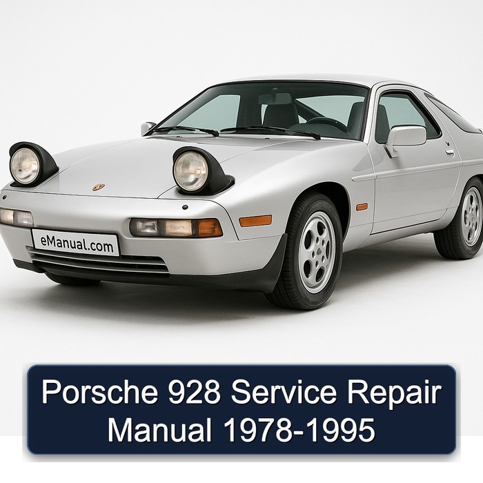Porsche 928 Manual de servicio y reparación 1978-1995