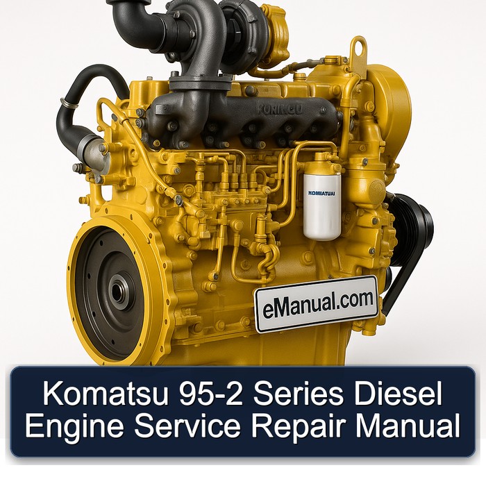 Manual de Servicio y Reparación del Motor Diesel Komatsu Serie 95-2
