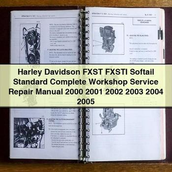 Harley Davidson Fxst Fxsti Softail Standard Workshop Service Repair Manual PDF Download