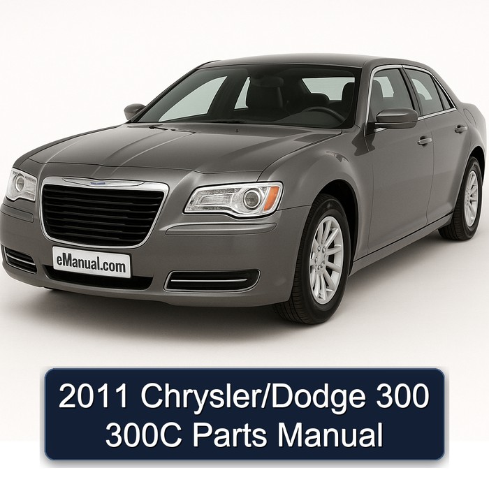 2011 Chrysler/Dodge 300 300C Parts Manual