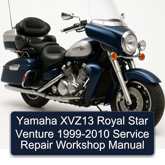 Yamaha XVZ13 Royal Star Venture 1999-2010 Service Repair Workshop Manual