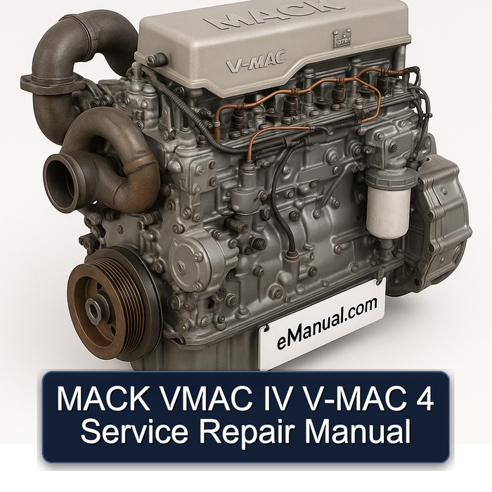 MACK VMAC IV V-MAC 4 Service Repair Manual 