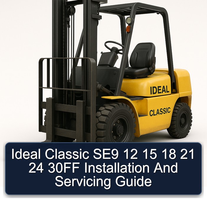 Ideal Classic SE9 12 15 18 21 24 30FF Installation And Servicing Guide