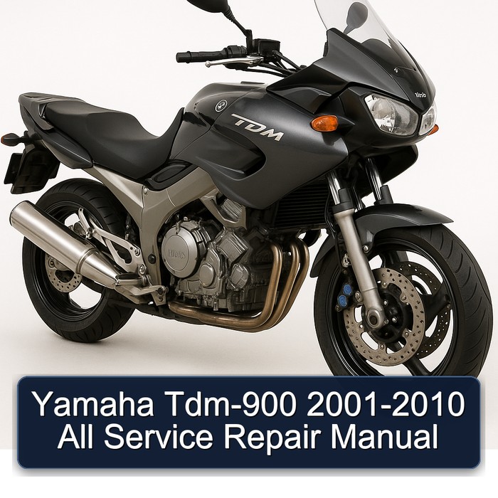 Yamaha Tdm-900 2001-2010 All Service Repair Manual 
