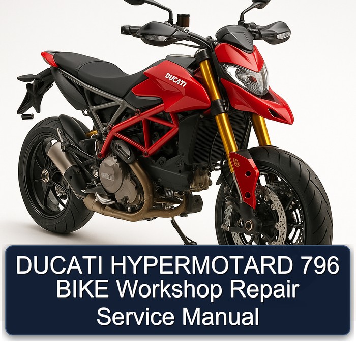DUCATI HYPERMOTARD 796 BIKE Workshop Repair Service Manual