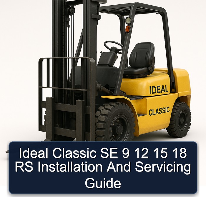 Ideal Classic SE 9 12 15 18 RS Installation And Servicing Guide