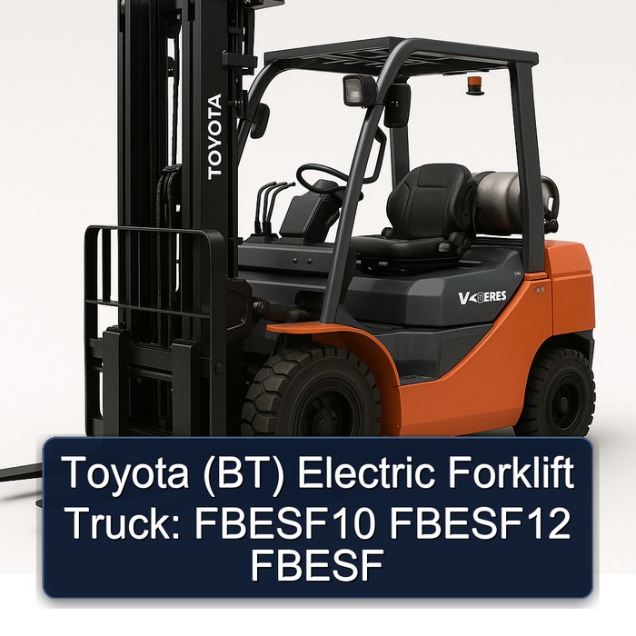 Toyota (BT) Electric Forklift Truck: FBESF10 FBESF12 FBESF