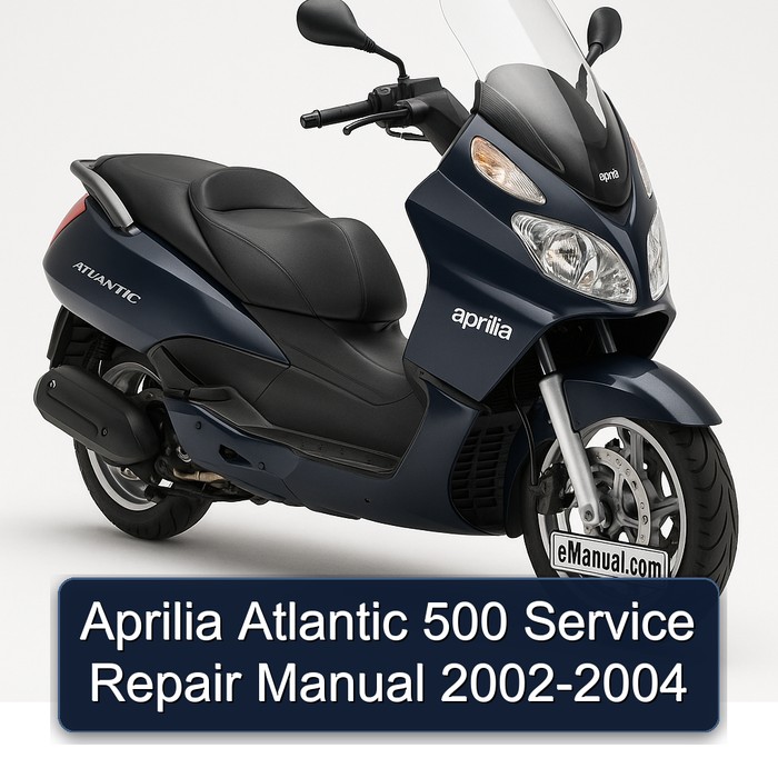 Aprilia Atlantic 500 Manual de servicio y reparación 2002-2004
