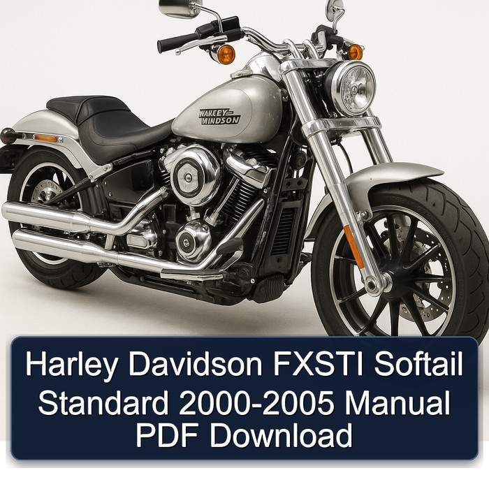Harley Davidson FXSTI Softail Standard 2000-2005 Manual PDF Download