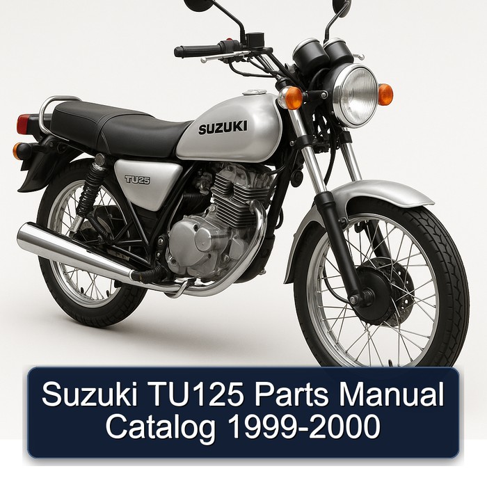 Suzuki TU125 Parts Manual Catalog 1999-2000