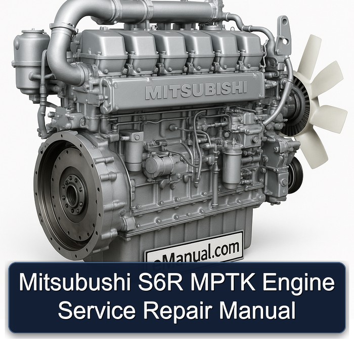 Mitsubushi S6R MPTK Engine Service Repair Manual