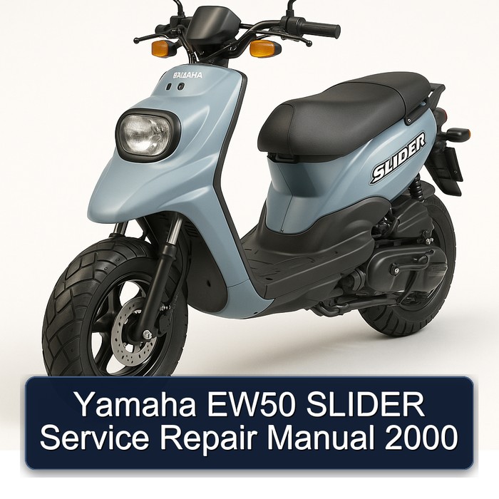 Yamaha EW50 SLIDER Service Repair Manual 2000