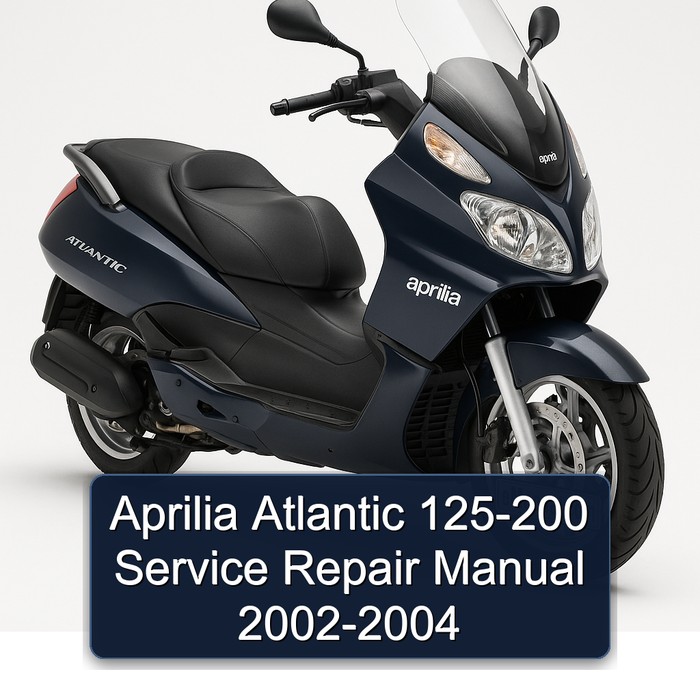 Aprilia Atlantic 125-200 Manual de servicio y reparación 2002-2004