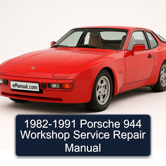 1982-1991 Porsche 944 Workshop Service Repair Manual
