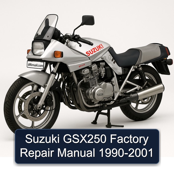Suzuki GSX250 Factory Repair Manual 1990-2001
