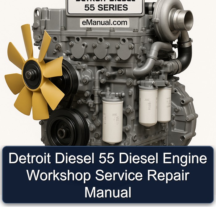 Detroit Diesel 55 Diesel Engine Workshop Manual de servicio y reparación
