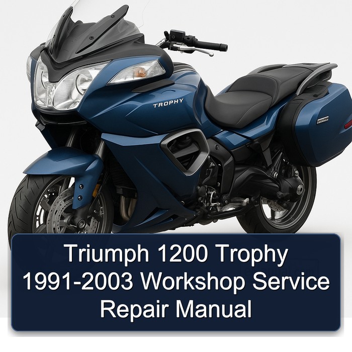 Triumph 1200 Trophy 1991-2003 Workshop Manual de servicio y reparación