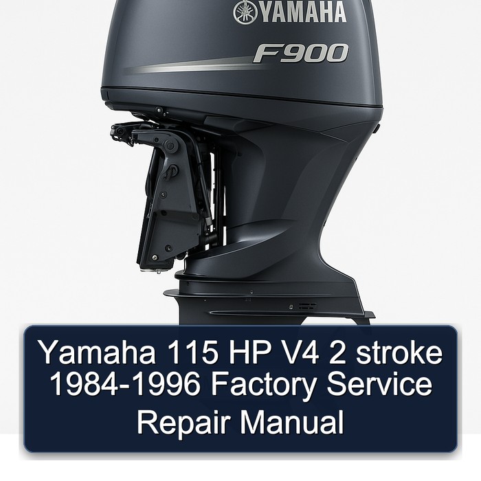 Yamaha 115 HP V4 2 stroke 1984-1996 Factory Service Repair Manual