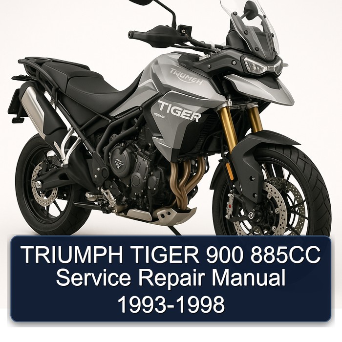 TRIUMPH TIGER 900 885CC Manual de servicio y reparación 1993-1998