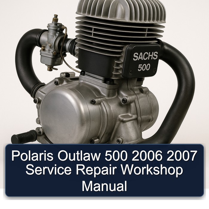 Polaris Outlaw 500 Service- und Reparaturhandbuch 2006-2007