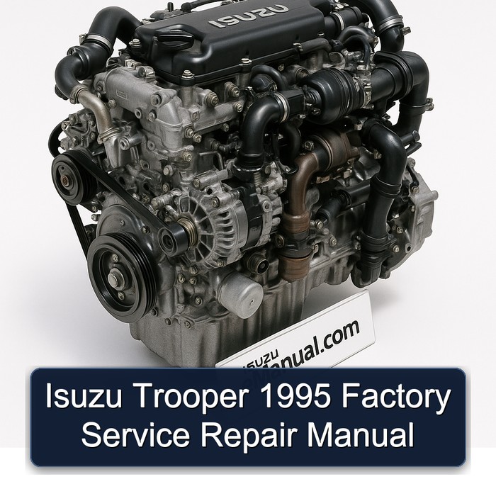 Manual de Servicio y Reparación de Fábrica Isuzu Trooper 1995