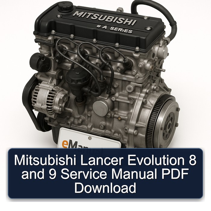 Manual de Servicio Mitsubishi Lancer Evolution 8 y 9 (PDF)