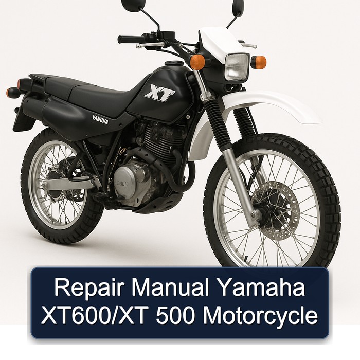 Repair Manual Yamaha XT600/XT 500 Motorcycle