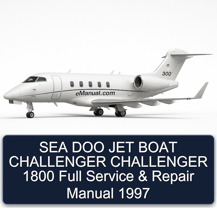 SEA DOO JET BOAT CHALLENGER CHALLENGER 1800 Full Service & Repair Manual 1997